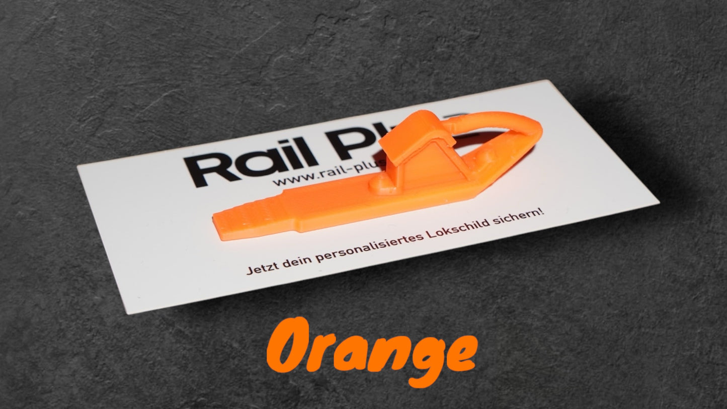 Railway Brake Shoe Keychain