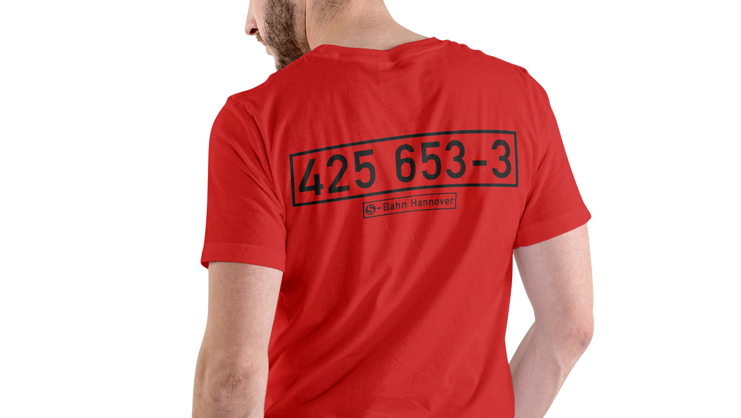 Railway T-Shirt with individual locomotive number