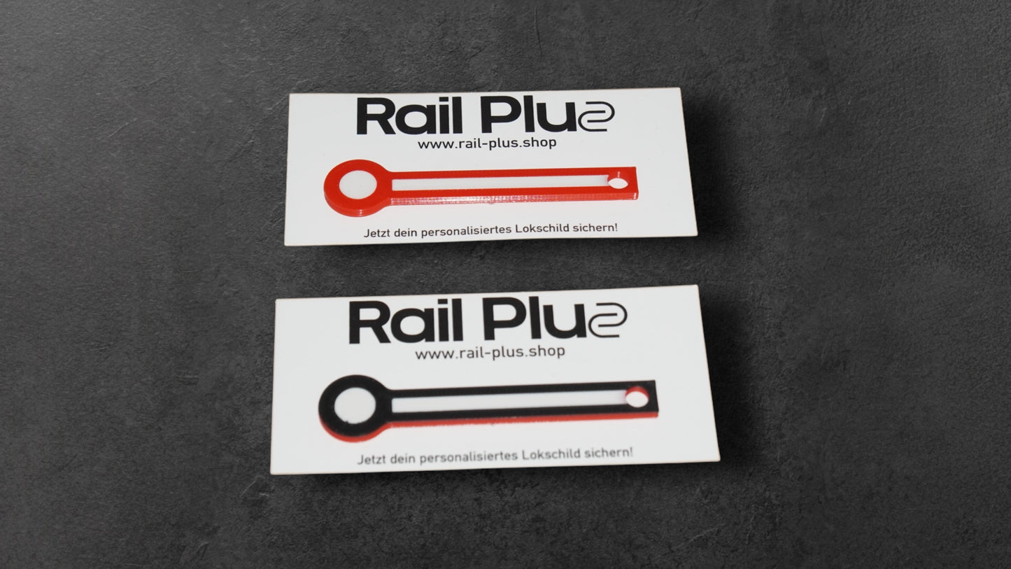Railway wing signal keychain