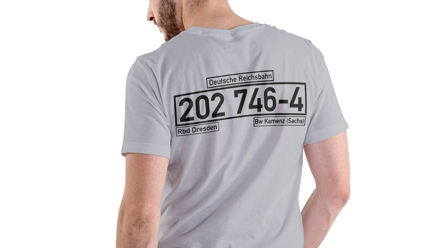 Railway T-Shirt with individual locomotive number